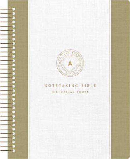 Picture of CSB Spiral-Bound Notetaking Bible, Optimal Type, Historical Books
