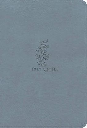 Picture of CSB Giant Print Reference Bible, Optimal Type, Digital Study Edition, Weathered Blue Leathertouch