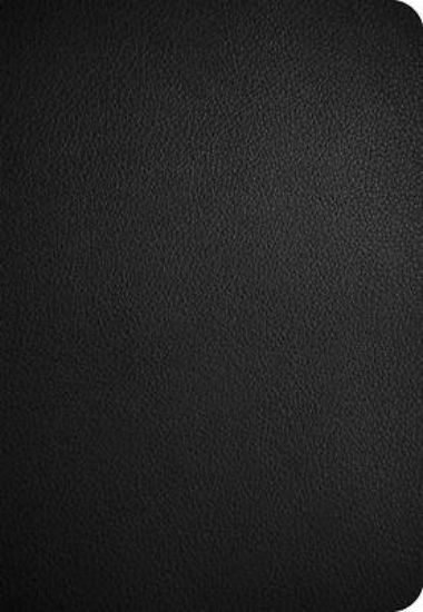 Picture of CSB Personal Size Giant Print Bible, Optimal Type, Digital Study Edition, Black Genuine Leather, Indexed
