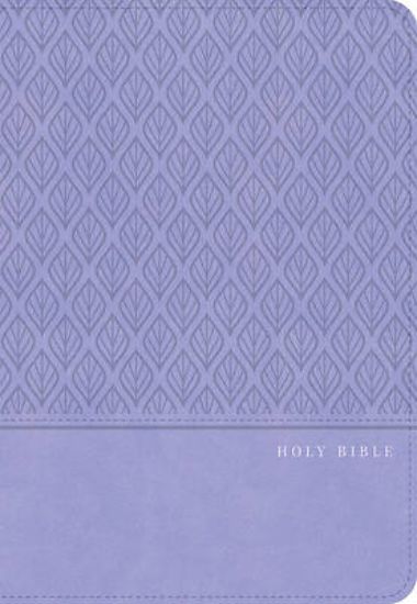 Picture of CSB Giant Print Reference Bible, Optimal Type, Digital Study Edition, Lavender Leathertouch, Indexed