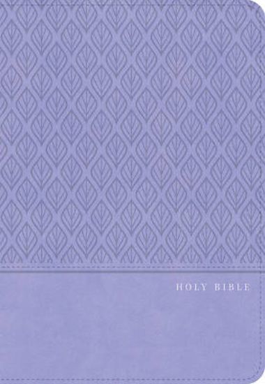 Picture of CSB Giant Print Reference Bible, Optimal Type, Digital Study Edition, Lavender Leathertouch