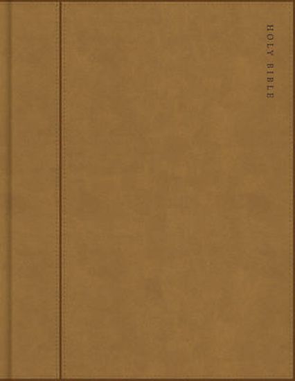 Picture of KJV Notetaking Bible, Camel Suedesoft Leathertouch