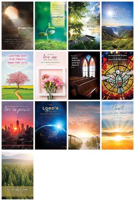 Picture of Word Alive! Weekly Bulletin Legal Size (Without Message) April - May - June Kit (Packages of 25)