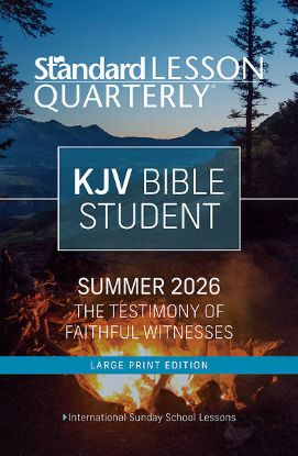 Picture of Standard Lesson Quarterly KJV Adult Student Book Large Print Summer
