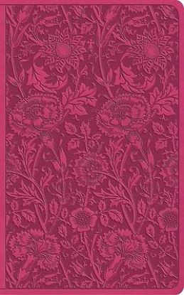 Picture of ESV Vest Pocket New Testament with Psalms and Proverbs, Red Letter (Trutone, Berry, Floral Design)