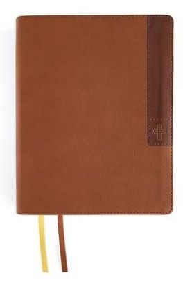 Picture of Niv, Journal the Word Bible, Large Print, Leathersoft, Brown, Red Letter, Comfort Print