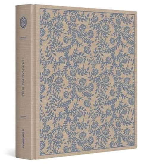 Picture of ESV Journaling Bible, Red Letter (Cloth Over Board, Flowers Design)