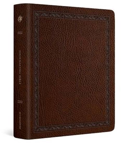 Picture of ESV Journaling Bible (Bonded Leather, Mocha, Threshold Design)