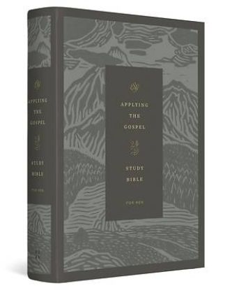 Picture of ESV Applying the Gospel Study Bible for Men (Hardcover)