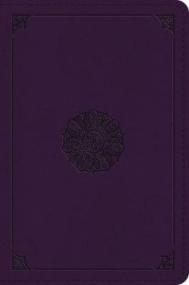 Picture of ESV Large Print Bible (Trutone, Lavender, Emblem Design)