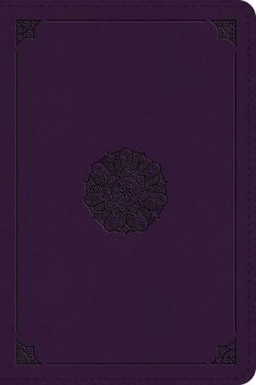 Picture of ESV Large Print Bible (Trutone, Lavender, Emblem Design)