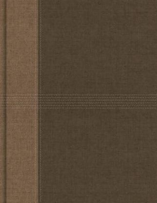 Picture of NASB Notetaking Bible, Large Print Edition, Brown Cloth Over Board