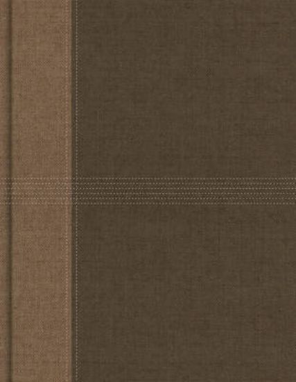 Picture of NASB Notetaking Bible, Large Print Edition, Brown Cloth Over Board