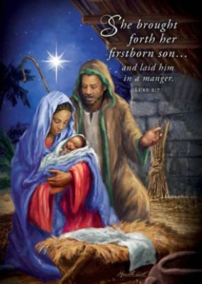 Picture of Her Firstborn Son Assorted Christmas Boxed Cards