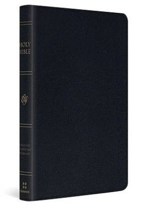 Picture of ESV Large Print Thinline Bible (Genuine Leather, Black)