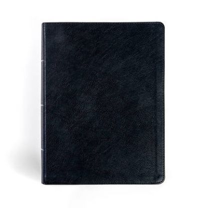 Picture of CSB Study Bible, Large Print, Digital Study Edition, Black Leathertouch, Indexed