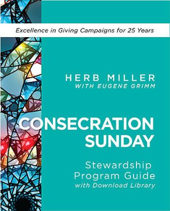 Picture of Consecration Sunday Stewardship Program Guide with Download Library