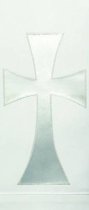 Picture of White Pure and Simple Cross Stole