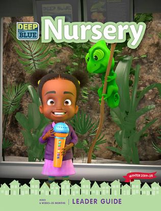 Picture of Deep Blue Nursery Leader Guide Winter - PDF Download
