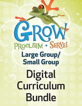 Picture of Grow Proclaim Serve Digital Large Group Small Group Ages 3-6 Bundle 1 Spring