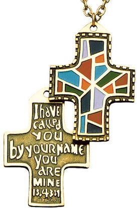 Picture of I Have Called You Cross Necklace
