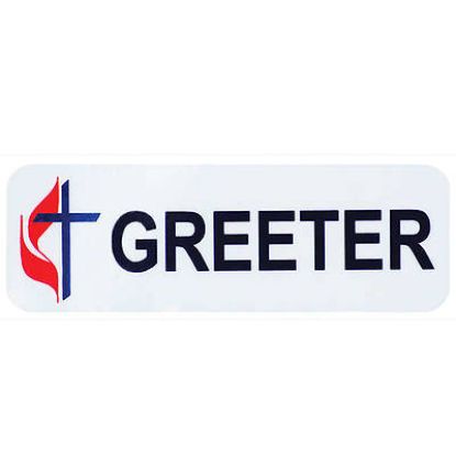 Picture of Greeter Badge UM Magnetic