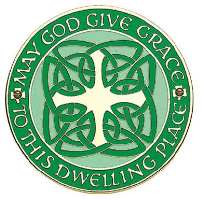 Picture of Celtic Home Blessing Door Sign