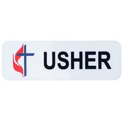 Picture of Usher Badge UM Magnetic