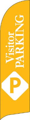 Picture of Visitor Parking Flag Banner