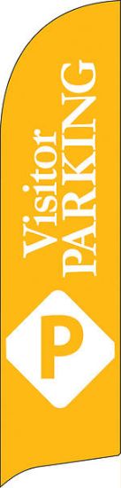 Picture of Visitor Parking Flag Banner