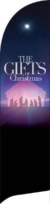 Picture of The Gifts of Christmas Advent Flag Banner