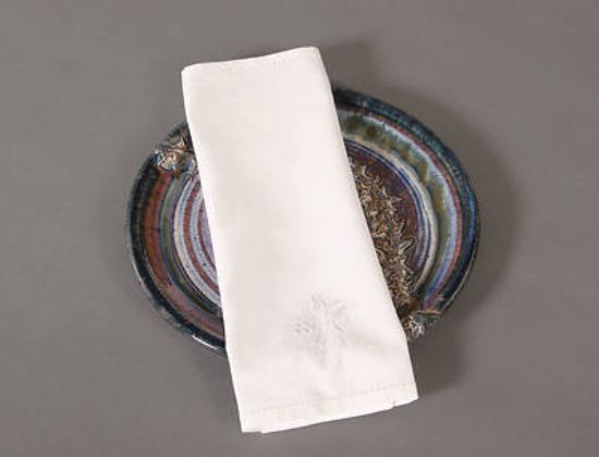 Picture of 100% Cotton Bread Plate Napkin with Wheat/Grapes