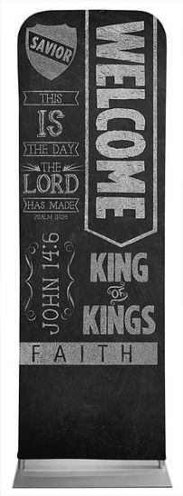Picture of Welcome Chalkboard Art  Sleeve Banner