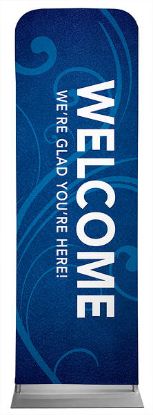 Picture of Welcome Flourish Sleeve Banner