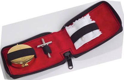 Picture of Koleys K712 7 Host Cap Sick Call Set 3 1/2" x 4 1/2" Leather Case