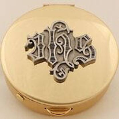 Picture of Koleys K121 8 Host Cap Pyx Brass