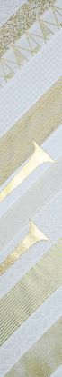 Picture of Triumphant with Trumpet White Lectern Scarves (Pair)