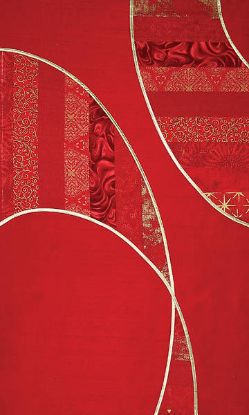 Picture of Helix Red Dupioni Pulpit Parament