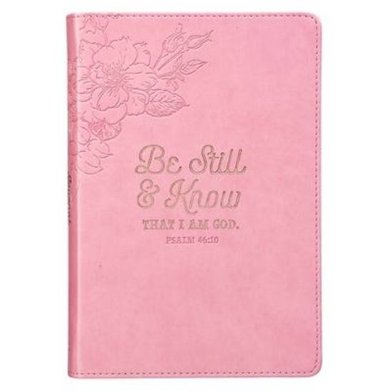 Picture of Journal Slimline Luxleather Be Still & Know - Psa 46