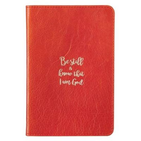 Picture of Journal Handy Leather Be Still & Know