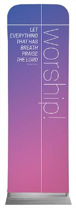 Picture of Worship Color Wash Sleeve Banner