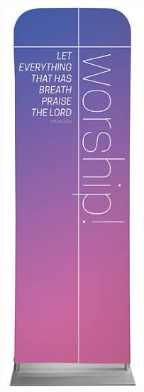 Picture of Worship Color Wash Sleeve Banner