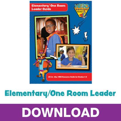 Picture of VBS Hero Hotline Elementary/One Room VBS Leader Download