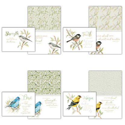 Picture of Inspiring Birds Encouragement Boxed Cards - Box of 12