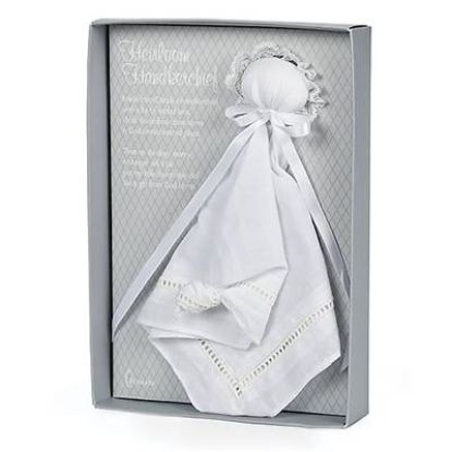 Picture of Heirloom Handkerchief Angel Baptism In Gift Box