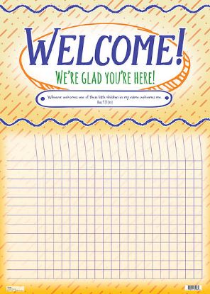 Picture of Welcome Kid's Attendance Chart