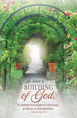 Picture of We Have a Building of God Regular Size Bulletin