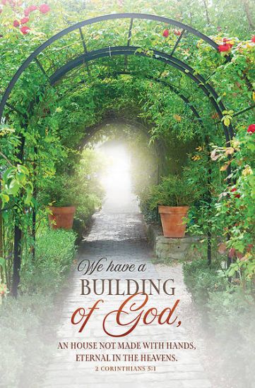 Picture of We Have a Building of God Regular Size Bulletin