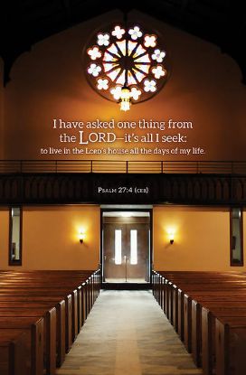 Picture of Word Alive! Weekly Bulletin without Message-Week 4, Legal Size (Package of 25)