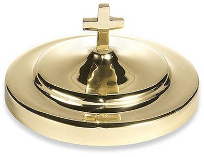 Picture of Sudbury KS720 Solid Brass Stacking Bread Plate Cover